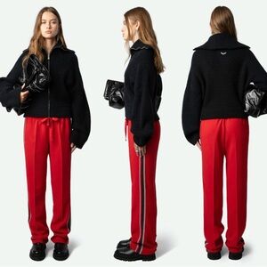 ZADIG&VOLTAIRE Willy Side-Stripe Trousers
$407, NWT